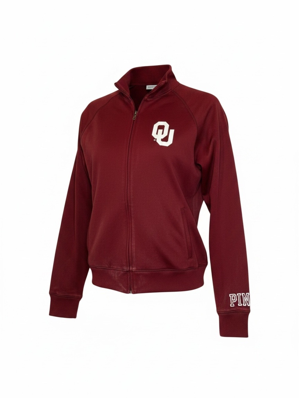 PINK Victoria’s Secret Oklahoma Sooners Full Zip Jacket Women’s M NCAA Red OU
